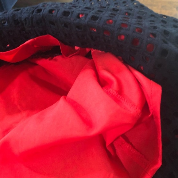 Nwt!! Banana Republic Navy Blue A line Dress Sz 10 - Picture 7 of 11